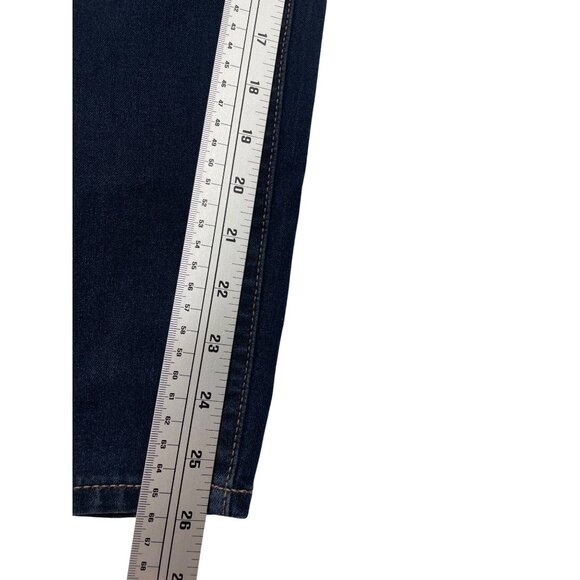 Lauren Conrad High Rise women's Skinny Jeans 2 XS Jeans Button Fly Dark Wash - Picture 8 of 11